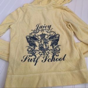Juicy Couture jacket with graphic size small GUC